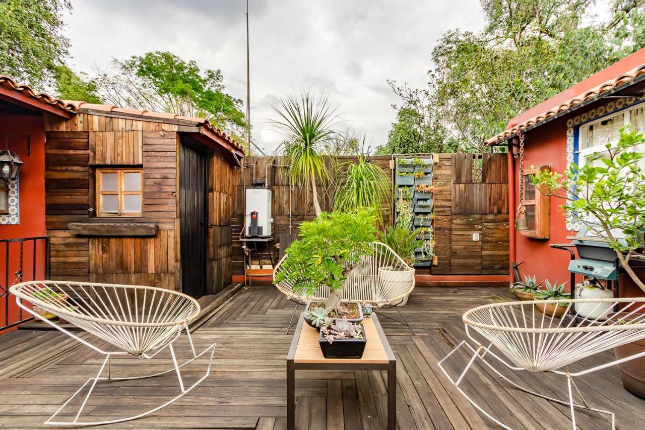 La Casita De Coyoacan Mexico City Exterior photo